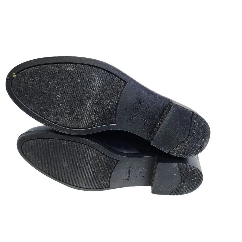 Sam Edelman Tinsley Womens Rubber Man Made Rain Boots Size 7 Black‎